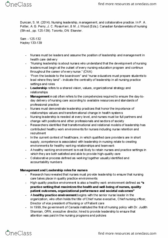 Nursing 1060A/B Chapter Notes - Chapter week 8: Diabetic Diet, Management System, University Degree Program thumbnail